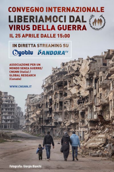 Lets Rid Ourselves of the War Virus. Liberiamoci del Virus della Guerra