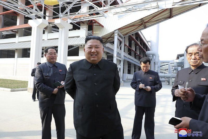 N Korea’s Kim Jong Un appears in public amid health rumors