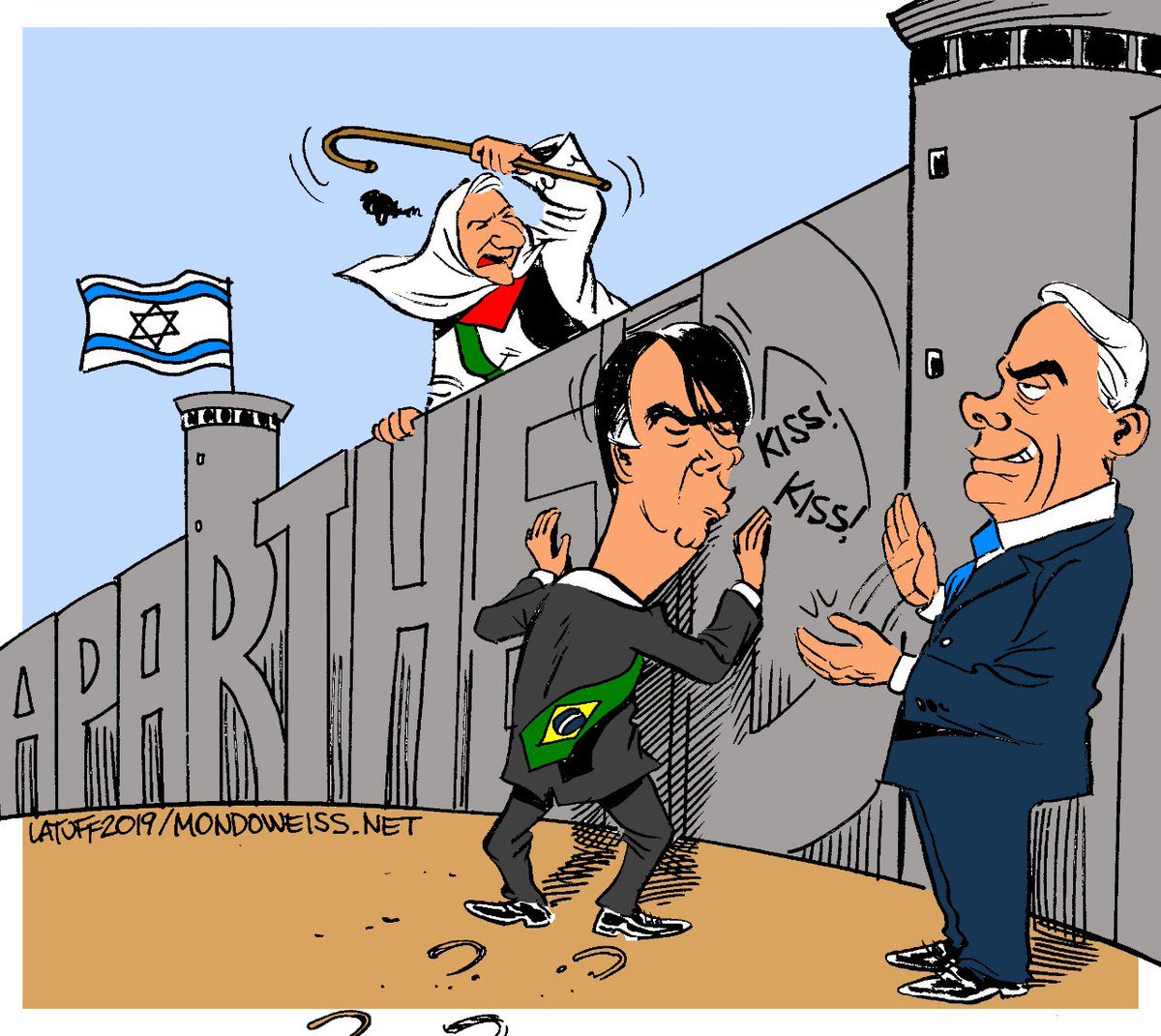 Brazil Zionist puppet Bolsonaro Democracy Defenders Are Pot-User Terrorists
