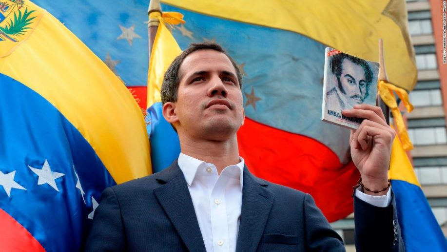 Zionist puppet Guaido to restore Venezuelan ties with 'Israel'