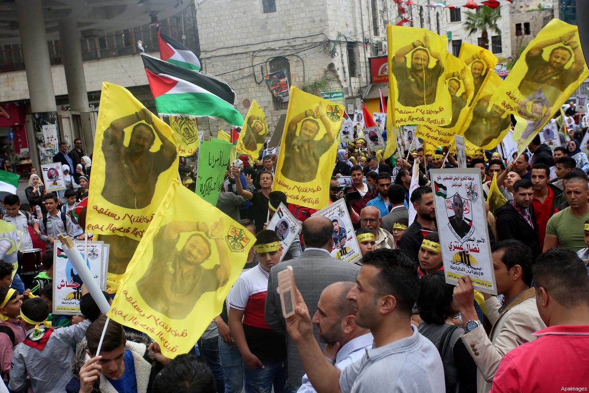 Palestinian hunger strike leader to stop drinking water