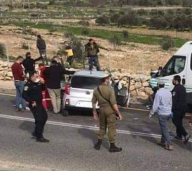 Nazi Jewish Colonists Injure Seven Palestinians in Wadi Qana