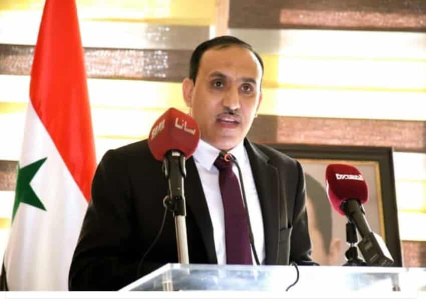 Address by Yemeni Ambassador to Syria – Captured Deeply Censored Text