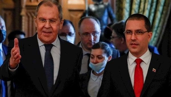 Venezuela’s Minister Arreaza Meets Lavrov in Moscow