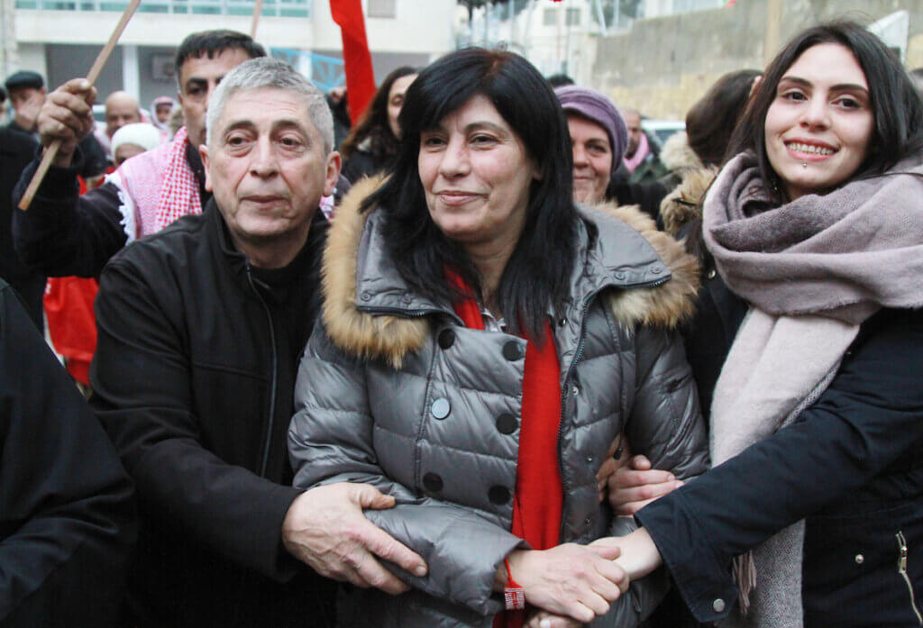 Palestinians call for release of Khalida Jarrar to attend the funeral of her daughter, Suha