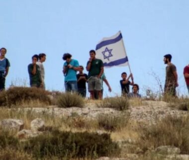 Nazi Jewish Colonists Start Constructing New Outpost
