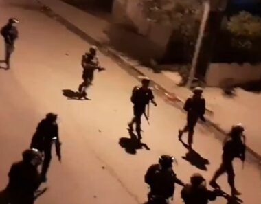 Nazi Soldiers Injure Several Palestinians Near Hebron