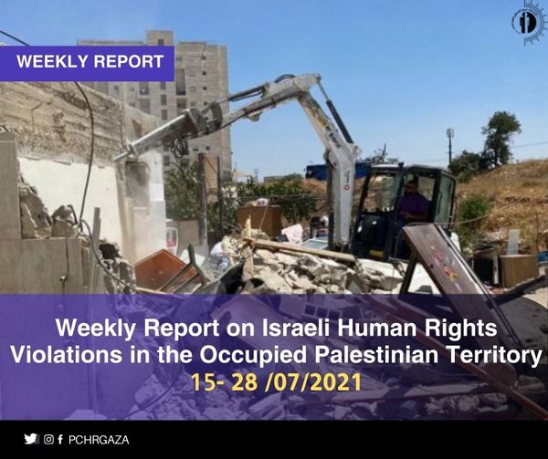 PCHR: Weekly Report on Nazi Human Rights Violations
