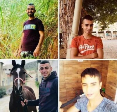 Jenin: Nazi Army Killing Of Four Palestinians