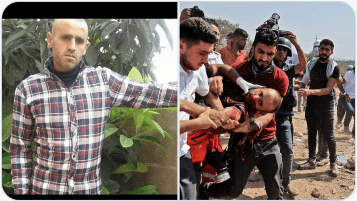 Nazi troops shoot Palestinian dead in occupied West Bank