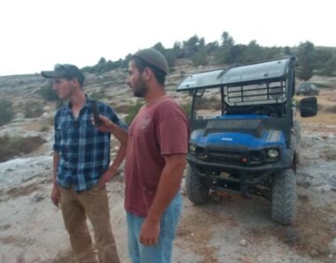Ramallah: Nazi Colonizers Attack Palestinians