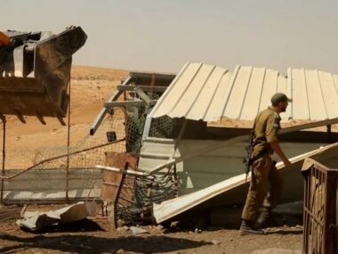 Hebron: Soldiers Demolish, Home, Well, And Agricultural Structures