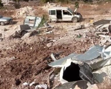 Tulkarm: Nazi Soldiers Demolish A Barn, Abduct Its Owner