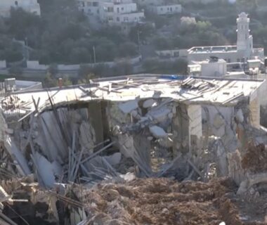 Bethlehem: Nazi Army Demolishes Palestinian Home, Bulldozes Lands