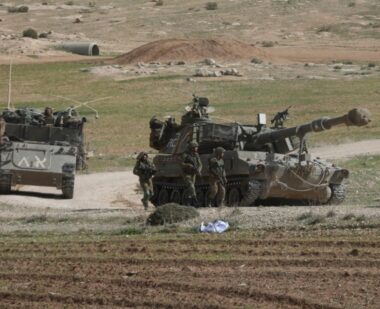 Nazi Soldiers Conduct Training In Palestinian Village