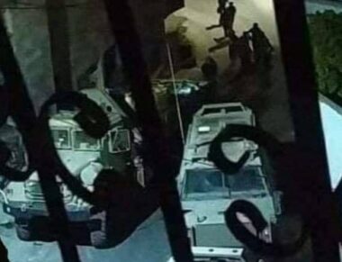 Nablus: Army Abducts Three Palestinians, Including Father And Son