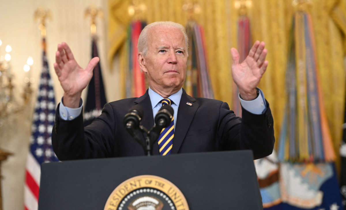 Biden Tried to Absolve Himself for Afghanistan Aftermath — But He Voted for War