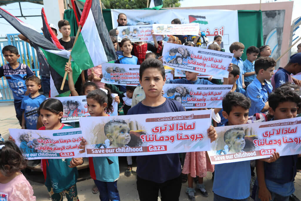 Gaza: Nazi war on children