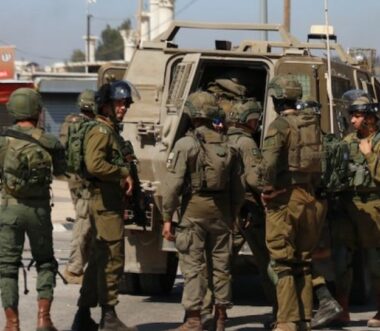 Jenin: Nazi Army Attacks Palestinian Protesters
