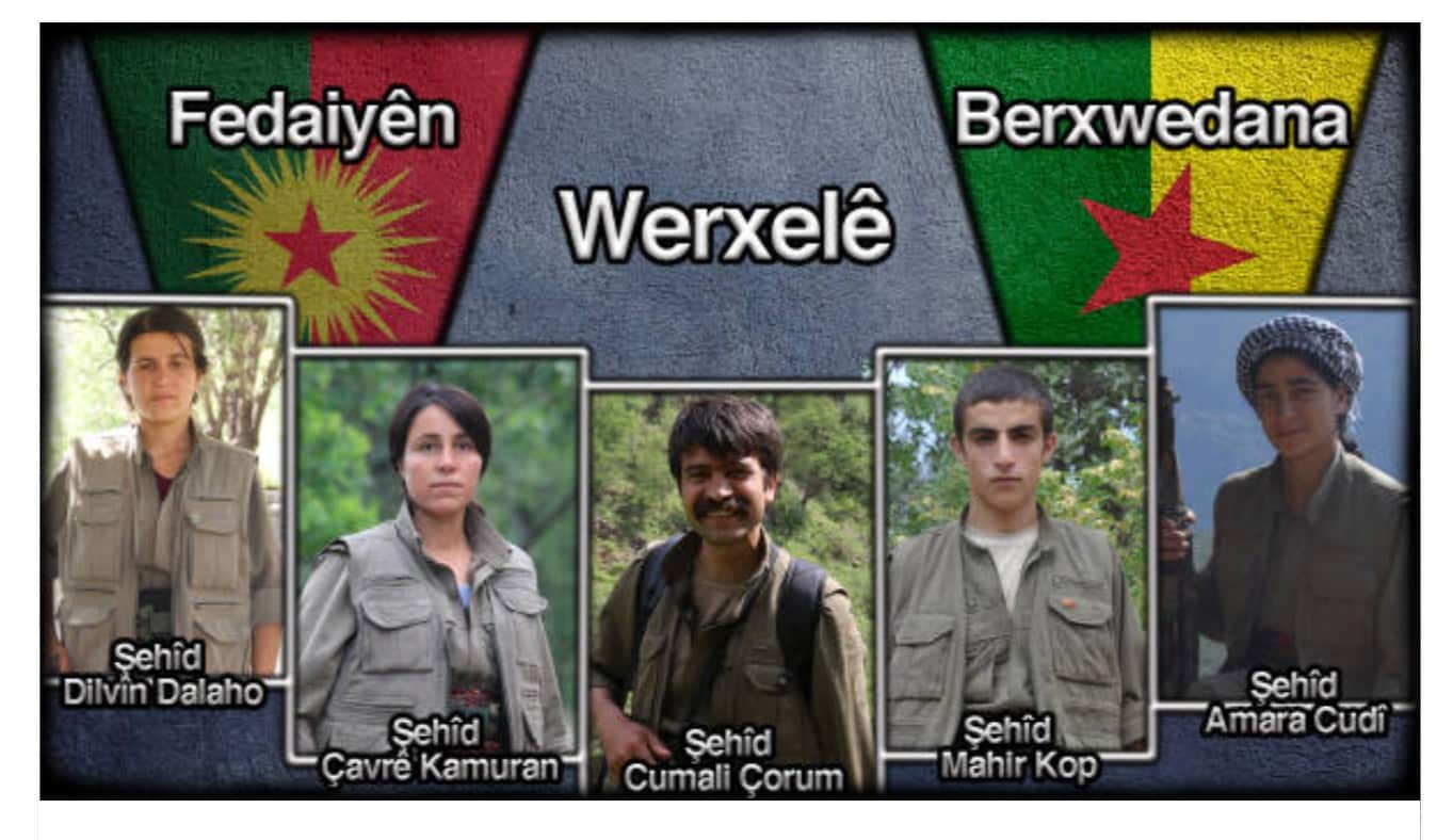 Iraq/Syria: HPG releases names of 5 killed in Turkish sarin gas attack