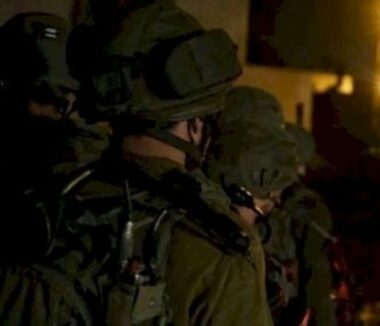 Nablus: Nazi Army Abducts Two Palestinians
