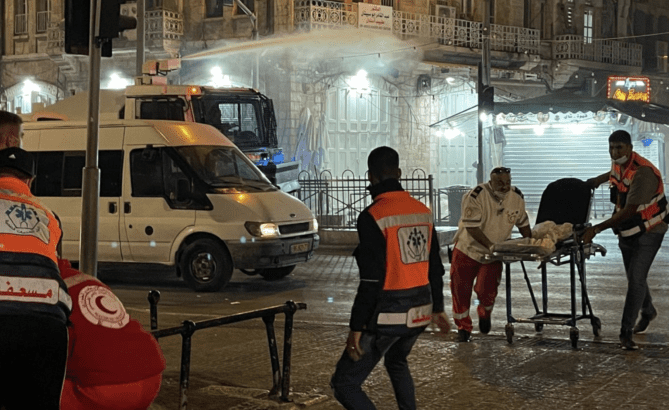 Nazi regime use of skunk water is damaging Palestinian health and economy