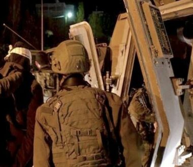 Nazi Soldiers Abduct 21 Palestinians In West Bank