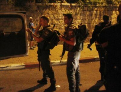 Qalqilia: Nazi Soldiers Abduct Four Palestinians
