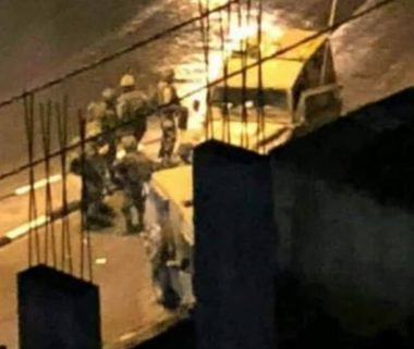 Nazi soldiers Abduct Two Palestinians