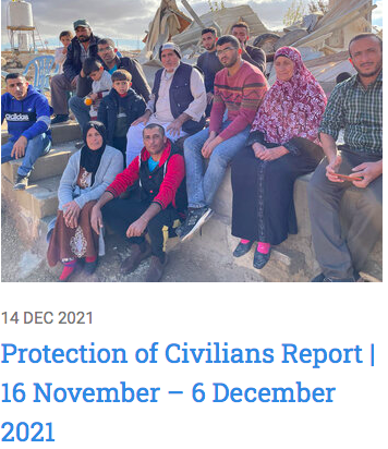 OCHA: Protection of Civilians Report