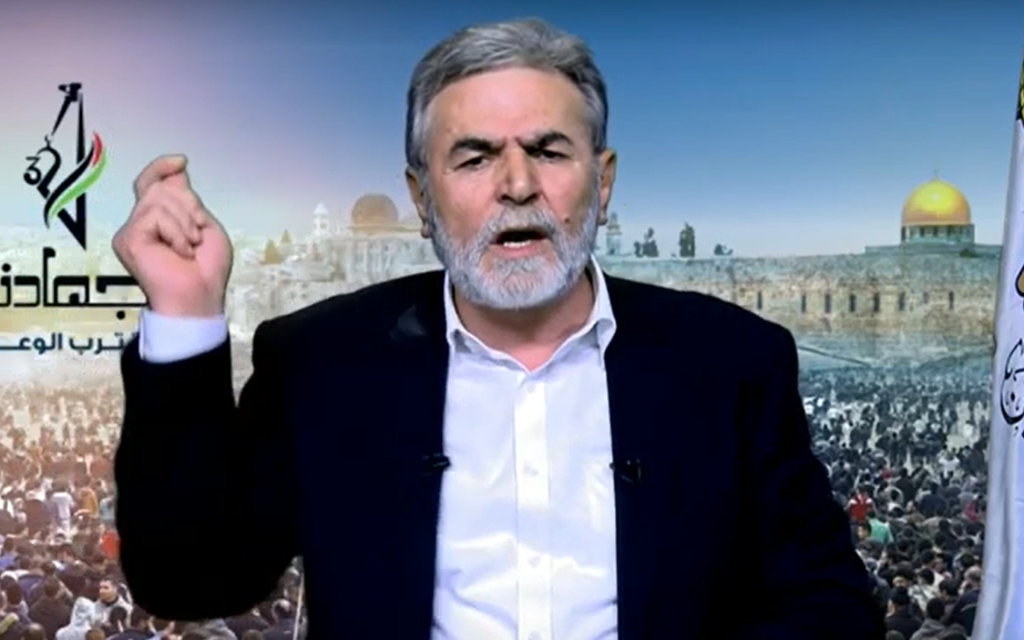 Islamic Jihad Chief: All Israeli Cities under Our Reach, Drones Available in Gaza