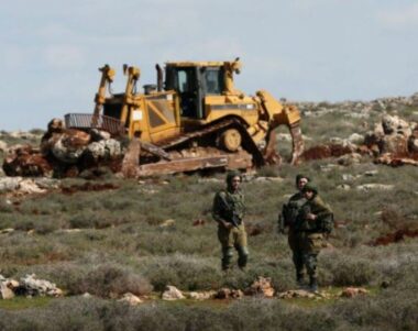 Jordan Valley: Nazi Bulldozers Demolish Irrigation Line