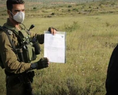 Nazi regime orders halt on construction of 22 houses in Nablus-district village