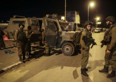 Jenin: Nazi Soldiers Abduct A Palestinian, Continue Massive Search