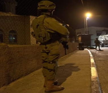 Jenin: Nazi Army Abducts A Former Political Prisoner