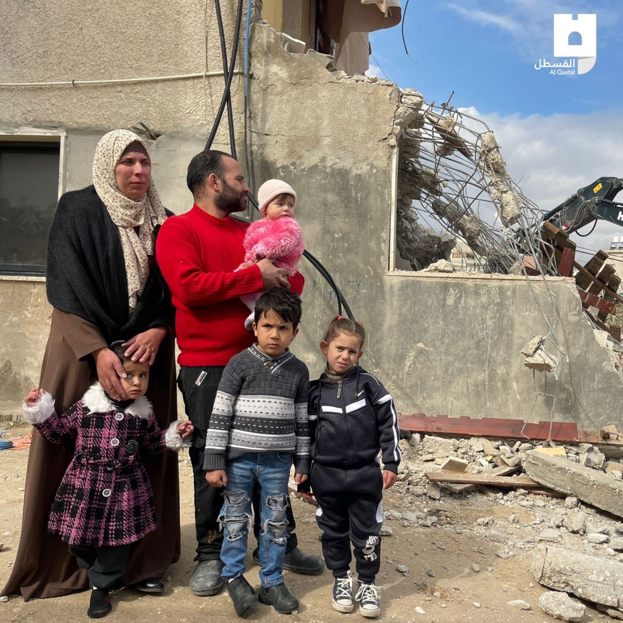 Palestinian Family Demolishes Their Under-construction Home in Occupied East Jerusalem