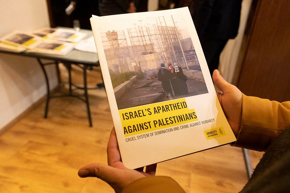 Why is Amnesty Germany staying silent on the apartheid report?