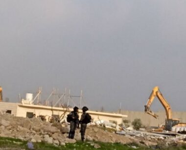 Jerusalem: Nazi Army Demolishes A Palestinian Home