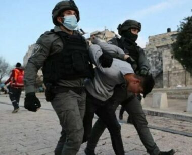Nazi soldiers Abduct Three Palestinians in Sheikh Jarrah