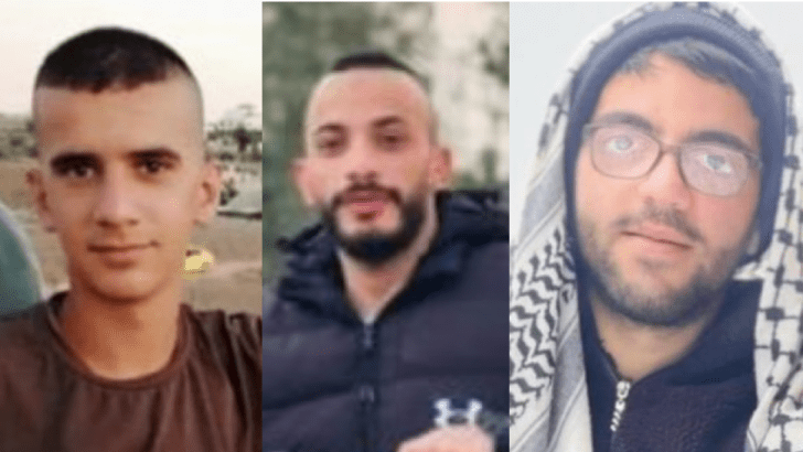 Nazi forces kill 3 Palestinians in one day
