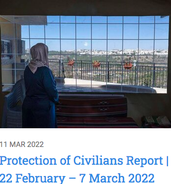 OCHA: Protection of Civilians Report | February 22 – March 7, 2022