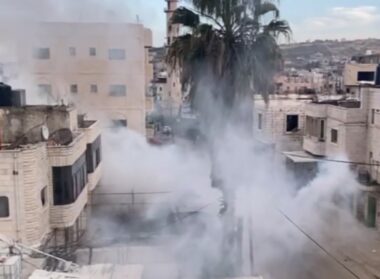 Nazi soldiers Injure Many Palestinians In Hebron; Colonizer Fires At Children