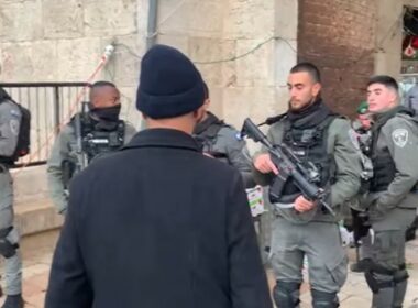 Jerusalem: Nazi Army Abducts Two Palestinians, Assaults One