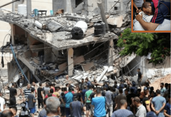 Gaza: Palestinian death toll reaches 15; half of injured are children