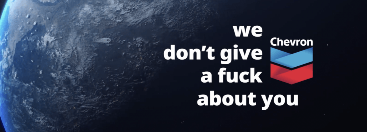 In Viral Parody Ad, Chevron Admits It Is ‘Actively Murdering You’