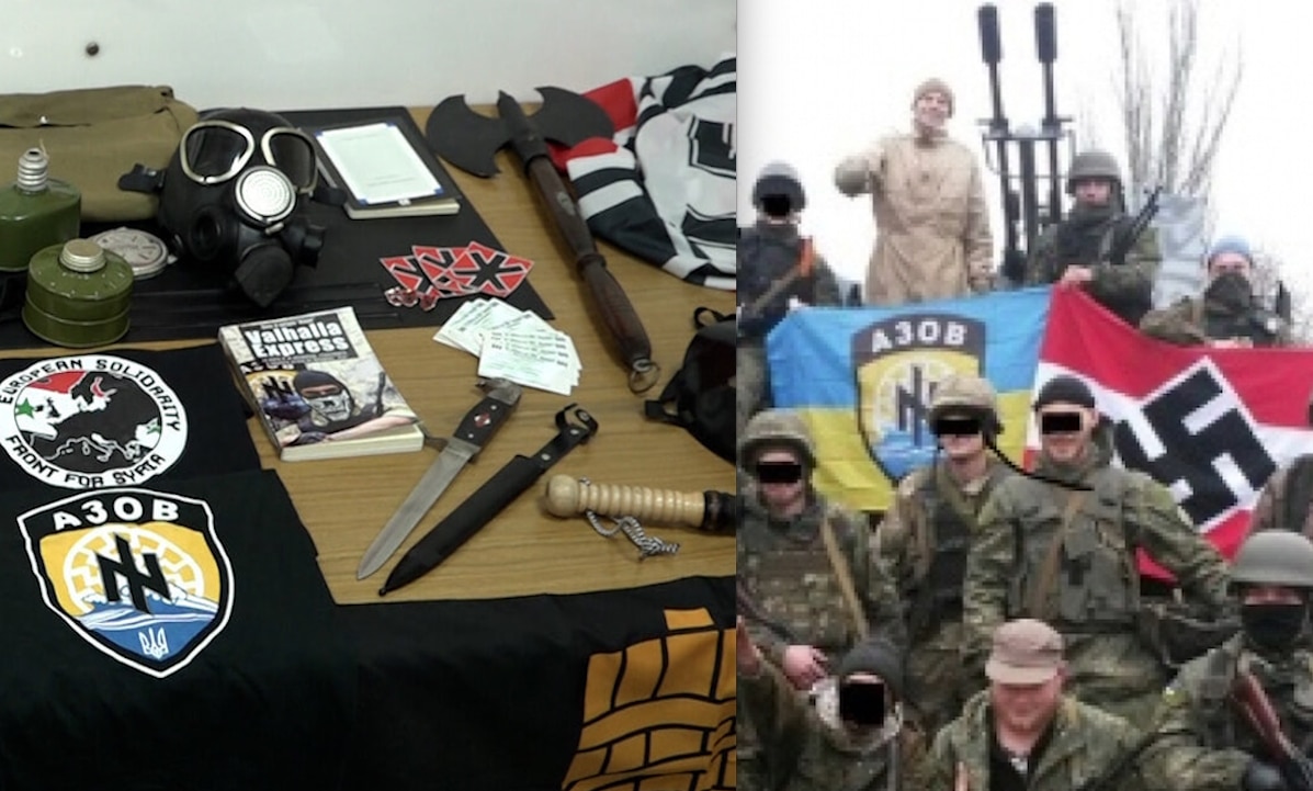 Ukrainian NeoNazi linked to Azov Battalion was Plotting Terrorist Attacks in Italy with Weapons sent to Kiev by NATO