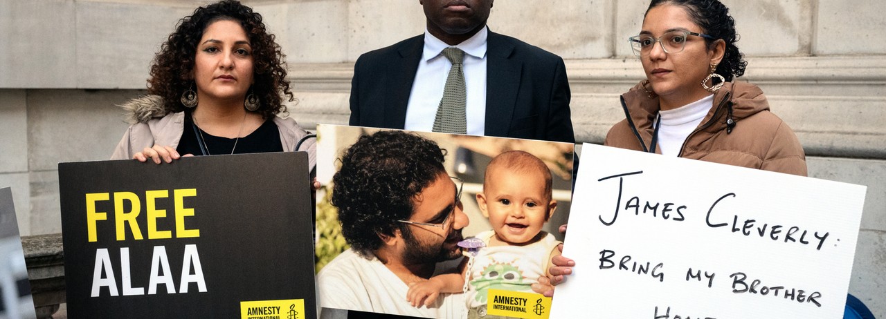 Nobel Laureates, Climate Leaders Demand Egypt Free Alaa Abd el-Fattah Ahead of COP27