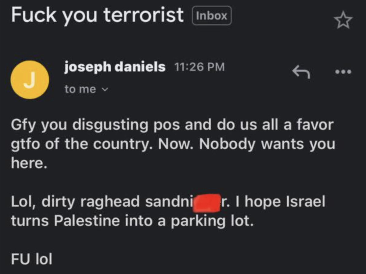 On Targeting an Arab Woman