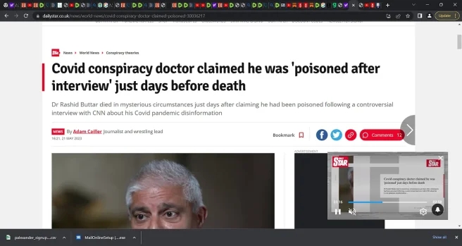 Was Dr Rashid Buttar killed?