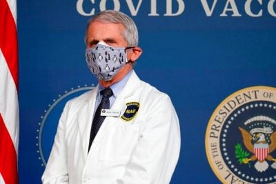 COVID Warlord Anthony Fauci Jibber-Jabbers Incoherently About Forced-Masking on CNN